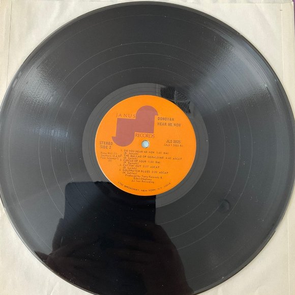 Donovan: Hear Me Now Vintage Vinyl Record - Picture 6 of 8